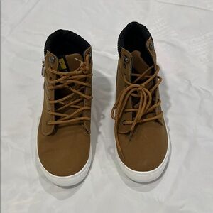 Men's Tan/Brown High-Top Sneakers